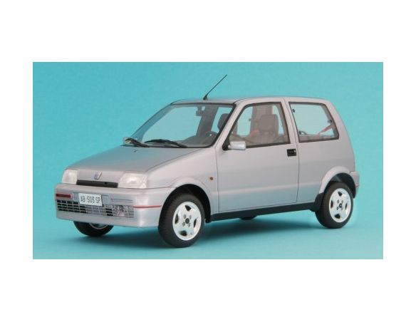 LAUDO RACING LM152D FIAT CINQUECENTO SPORTING 1994 SILVER 1:18 Modellino