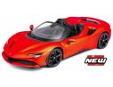 BBURAGO BU16016R FERRARI SF90 STRADALE HYBRID SPIDER 2020 RED 1:18 Modellino