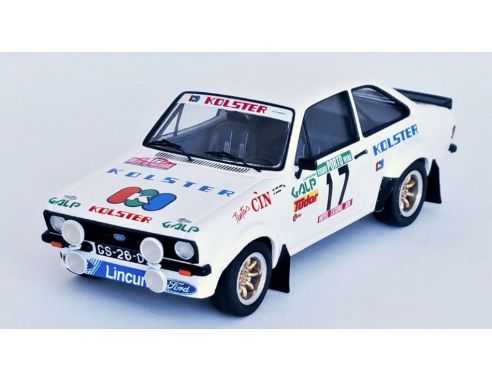 TROFEU TFRRAL124 FORD ESCORT MK2 RALLY OF PORTUGAL 1983 BORGES/BEVILACQUA 1:43 Modellino