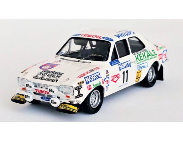 TROFEU TFRRFI27 FORD ESCORT MK1 1000 LAKES RALLY 1975 VATANEN/PHILLIPS 1:43 Modellino
