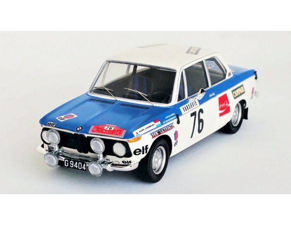 TROFEU TFRRFR54 BMW 2002 Ti MONTE CARLO RALLY 1973 KRIDEL/BRANDENBURGER 1:43 Modellino