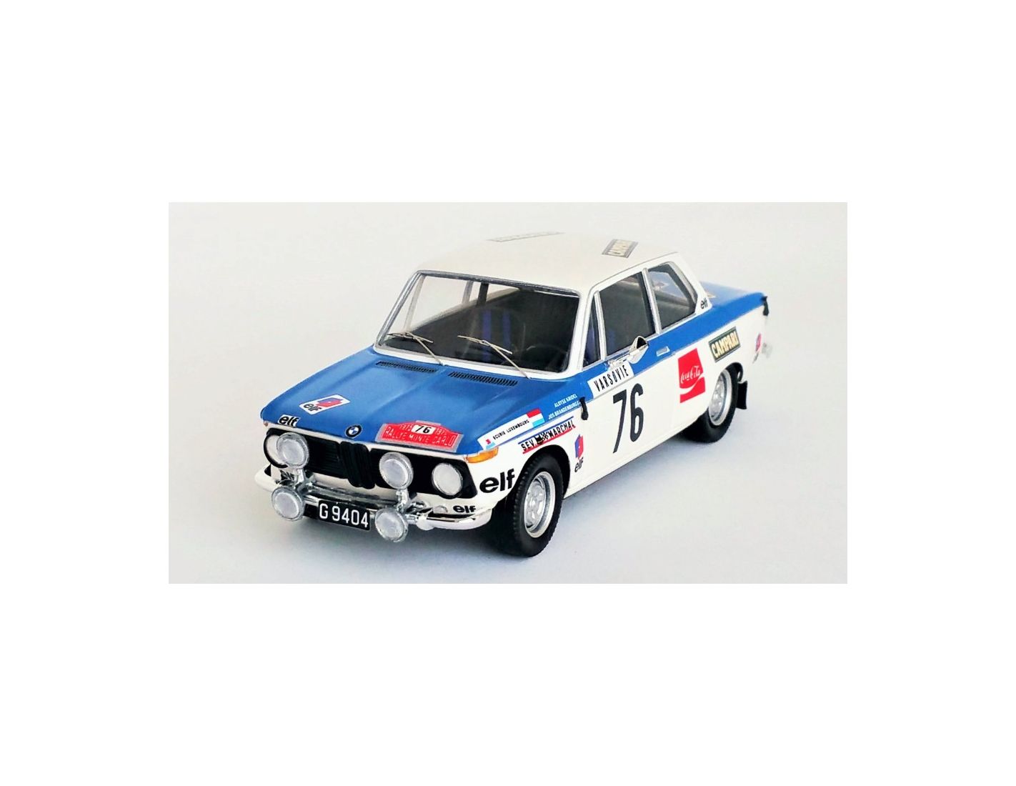 Diecast model cars Bmw 2002 Ti 1/43 Trofeu ti No.11 RAC Rallye 1973 A.Warmbold/J.Todt