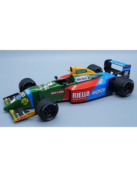 TECNOMODEL TMD18226C BENETTON B190 N.19 GERMANY GP 1990 A.NANNINI 1:18 Modellino
