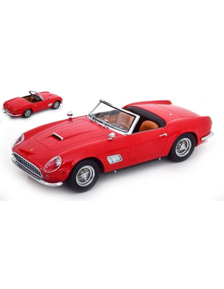 KK SCALE KKDC181041 FERRARI 250 GT CALIFORNIA SPYDER 1960 RED 1:18 Modellino