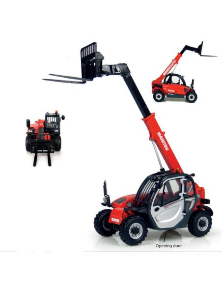 UNIVERSAL HOBBIES UH2924 TELESCOPICO MANITOU MT 625 COMFORT WITH FORK 1:32 Modellino