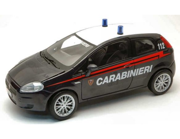 Mondo Motors MM51021 FIAT GRANDE PUNTO CARABINIERI 1:24 Modellino