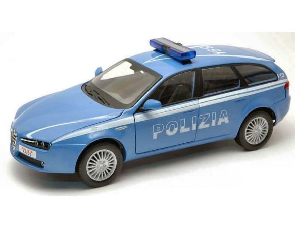 Mondo Motors MM51023 ALFA ROMEO 159 SW POLIZIA 1:24 Modellino