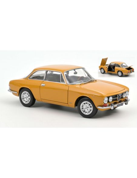 NOREV NV187910 ALFA ROMEO 1750 GTV 1970 YELLOW 1:18 Modellino