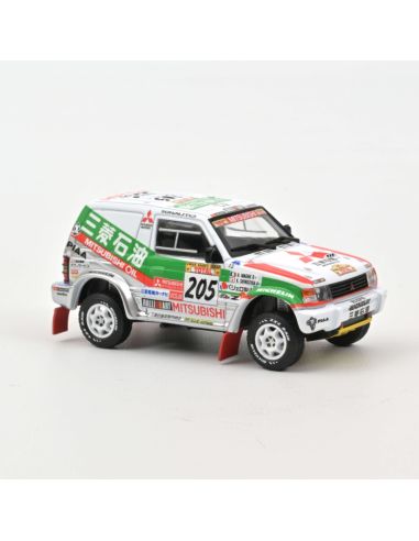 NOREV NV800162 MITSUBISHI PAJERO N.205 WINNER DAKAR RALLY 1997 K.SHINOZUKA 1:43 Modellino