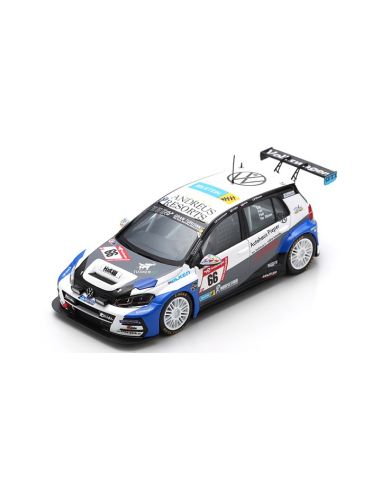 SPARK MODEL SG866 VW GOLF GTI N.66 24 H NURBURGRING 2022 HALLER-FINK-SCHEMMANN 1:43 Modellino