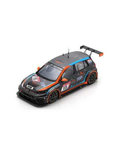 SPARK MODEL SG867 VW GOLF 7 N.115 24 H NURBURGRING 2022 GOROYAN-SPEICH-MEURER 1:43 Modellino