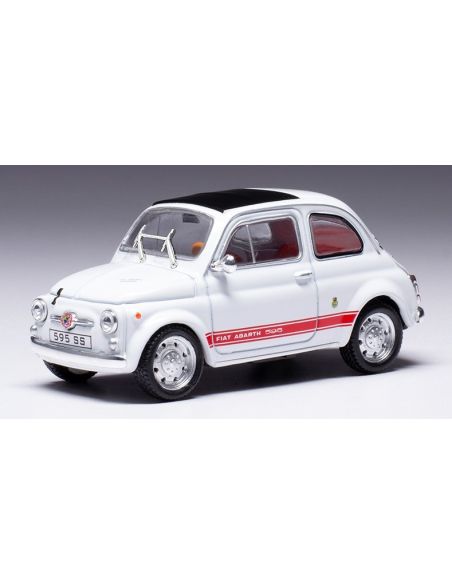 IXO MODEL CLC484 FIAT ABARTH 595 SS 1957 WHITE 1:43 Modellino