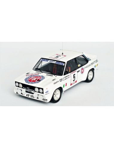 TROFEU TFRRFR59 FIAT 131 ABARTH TOUR DE CORSE 1980 DARNICHE/MAHE 1:43 Modellino