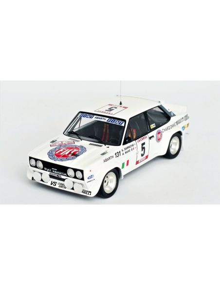 TROFEU TFRRFR59 FIAT 131 ABARTH TOUR DE CORSE 1980 DARNICHE/MAHE 1:43 Modellino