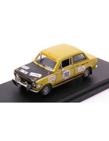 RIO RI4695 FIAT 128 RALLY N.190 RALLY SAN MARTINO DI CASTROZZA 1972 A.BETTEGA 1:43 Modellino