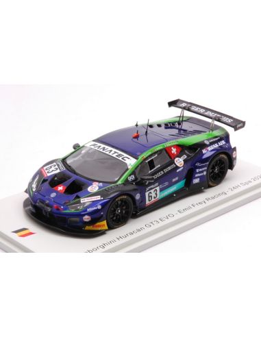 SPARK MODEL SB532 LAMBORGHINI HURACAN GT3 N.63 24 H SPA 2022 COSTA-BORTOLOTTI-AITKEN 1:43 Modellino