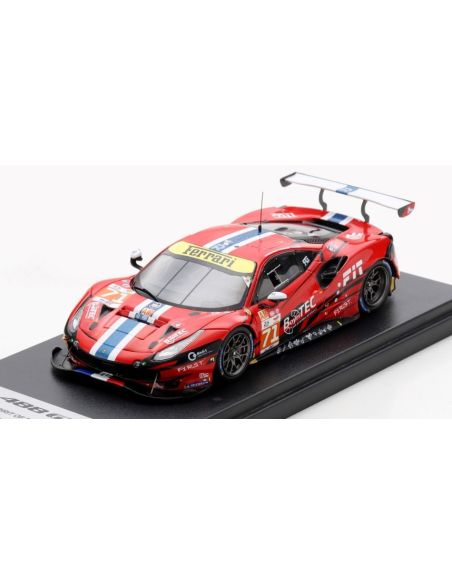 LOOKSMART LSLM150 FERRARI 488 GTE EVO SPIRIT N.71 LM 2022 V.D.DEZOTEUX/RAGUES/AUBRY 1:43 Modellino