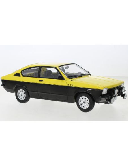 MODELCARGROUP MCG18190 OPEL KADETT C COUPE GT/E 1975 YELLOW/BLACK 1:18 Modellino