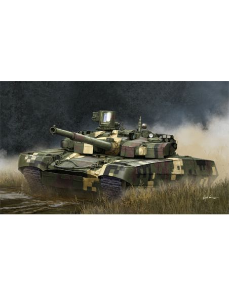 TRUMPETER TP9512 CARRO UKRAINIAN T-84BM KIT 1:35 Modellino
