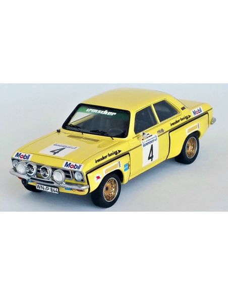 TROFEU TFDSN104 OPEL ASCONA 2nd SEMPERIT RALLY 1973 ROHRL/BERGER 1:43 Modellino