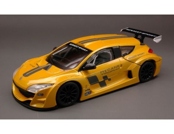 BBURAGO BU22115 RENAULT MEGANE TROPHY YELLOW 1:24 Modellino