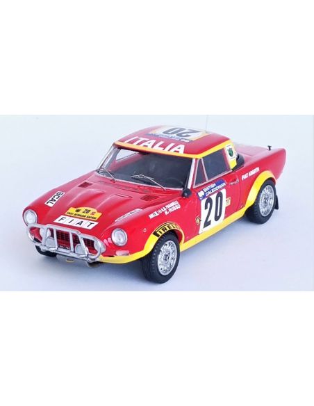 TROFEU TFDSN106 FIAT 124 ABARTH N.20 EAST AFRICAN SAFARI 1974 PAGANELLI/RUSSO 1:43 Modellino