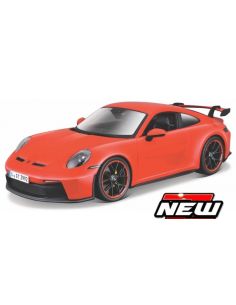 BBURAGO BU21104O PORSCHE 911 GT3 2021 ORANGE 1:24 Modellino