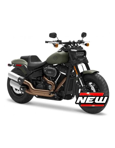 MAISTO MI21854 HARLEY DAVIDSON FAT BOB 114 OLIVE MATT 1:18 Modellino