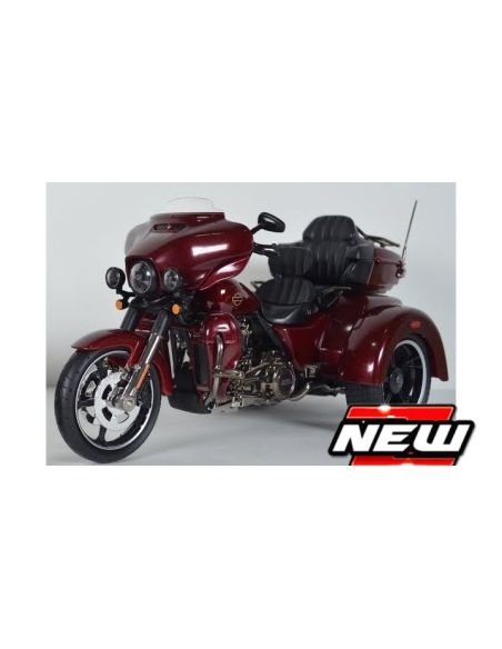 MAISTO MI32337 HARLEY DAVIDSON CVO TRI-GLIDE ULTRA AMARANT RED 1:12 Modellino