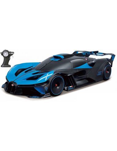 MAISTO MI82423B BUGATTI BOLIDE RADIOCOMANDO BLUE 1:14 Modellino