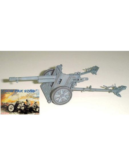 DRAGON D6123 7,5 cm PAK 97/38 KIT 1:35 Modellino