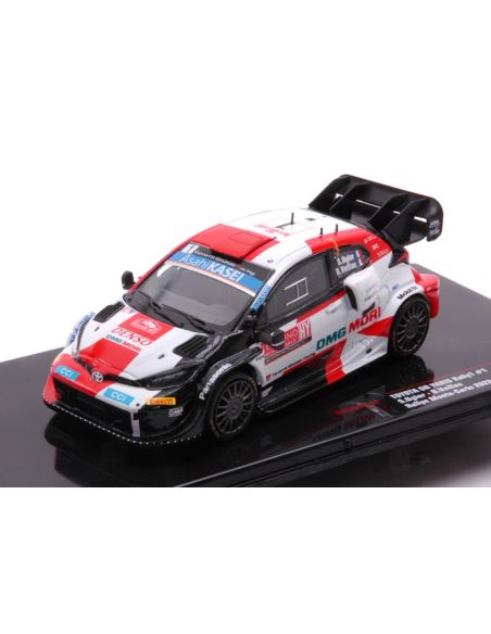 IXO MODEL RAM832 TOYOTA GR YARIS N.1 RALLY MONTE CARLO 2022 OGIER/VEILLAS 1:43 Modellino