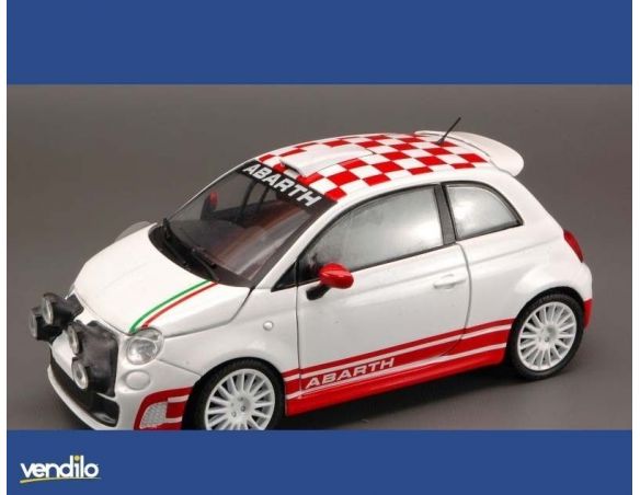 Mondo Motors MM51143 ABARTH 500 RALLY R3T 1:24 Modellino
