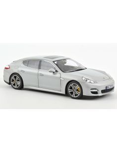 NOREV NV187609 PORSCHE PANAMERA TURBO 2009 SILVER 1:18...