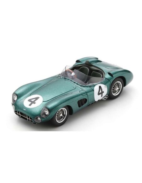 SPARK MODEL S2445 ASTON MARTIN DBR1 N.4 LM 1961 R.SALVADORI-T.MAGGS 1:43 Modellino
