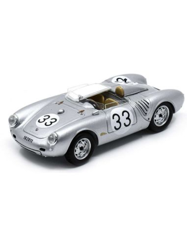 SPARK MODEL S9723 PORSCHE 550A N.33 LM 1957 H.HERRMANN-R.VON FRANKENBERG 1:43 Modellino