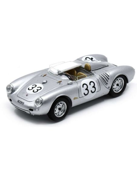 SPARK MODEL S9723 PORSCHE 550A N.33 LM 1957 H.HERRMANN-R.VON FRANKENBERG 1:43 Modellino