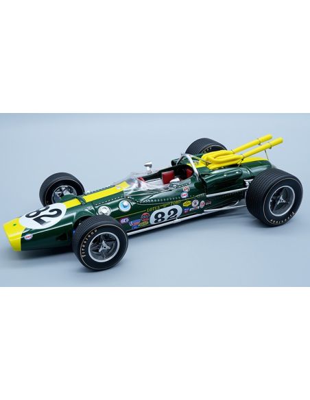TECNOMODEL TMD18176A LOTUS 38 N.82 WINNER 500 INDY 1965 J.CLARK 1:18 Modellino