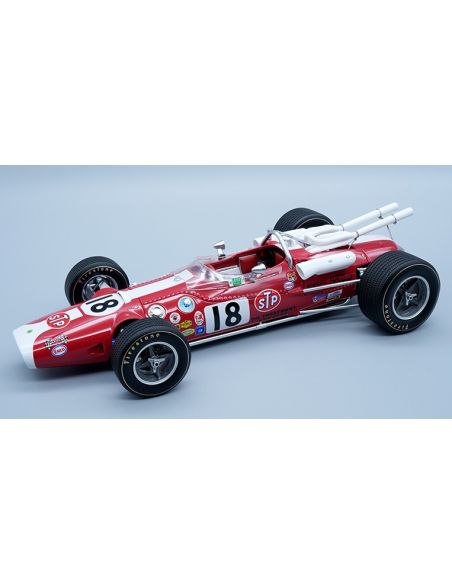 TECNOMODEL TMD18176D LOTUS 38 N.18 500 INDY 1966 A.UNSER 1:18 Modellino