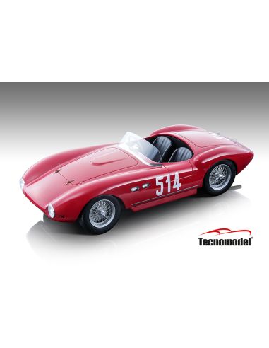 TECNOMODEL TMD18246D FERRARI 735S N.514 166MM SPYDER MILLE MIGLIA 1954 CACCIARI/MASON 1:18 Modellino