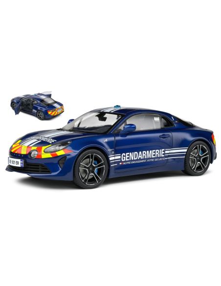 SOLIDO SL1801616 RENAULT ALPINE A110 GENDARMERIE 2022 1:18 Modellino