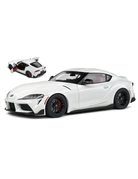 SOLIDO SL1809002 TOYOTA GR SUPRA 2023 WHITE 1:18 Modellino