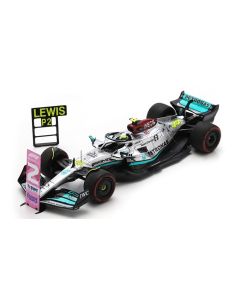 SPARK MODEL S8556 MERCEDES F1 L.HAMILTON 2022 N.44 2nd...