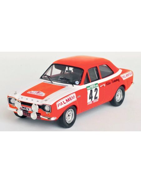 TROFEU TFRRAL126 FORD ESCORT MK1 PORTUGAL RALLY 1975 LEZAMA/ARNAIZ 1:43 Modellino