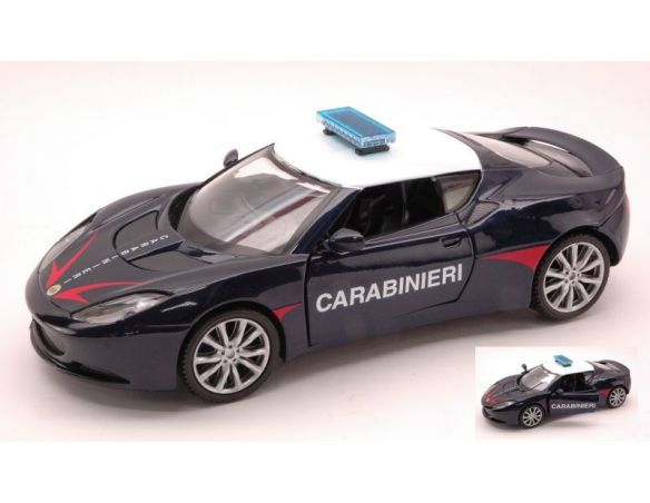 Mondo Motors MM51160 LOTUS EVORA S CARABINIERI 1:24 Modellino