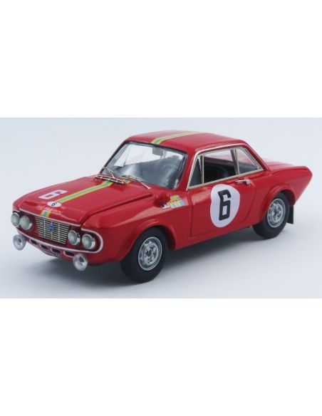 BEST MODEL BT9842 LANCIA FULVIA 1.3 COUPE' HF N.6 WINNER SANREMO RALLY 1969 KALLSTROM-HAGG Modellino