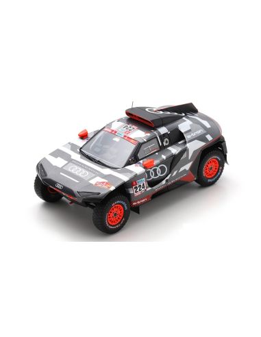 SPARK MODEL S3186 AUDI RS Q e-tron N.224 DAKAR 2022 M.EKSTROM-E.BERGKVIST 1:43 Modellino