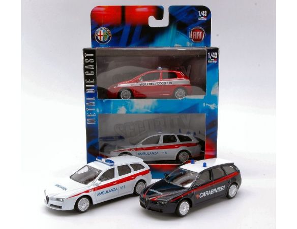 Mondo Motors MM53021 FIAT/ALFA SECURITY Pz.2 1:43 Forze dell'Ordine