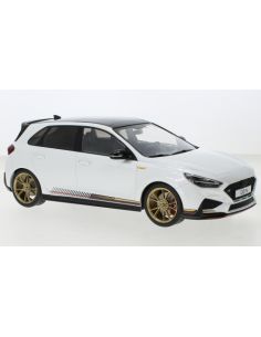 MODELCARGROUP MCG18376 HYUNDAI i30 N 2021 MET.WHITE 1:18...