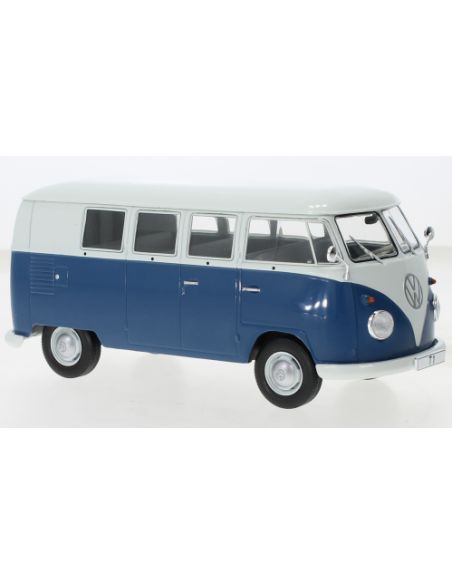 WHITEBOX WB124179 VW T1 1960 WHITE/BLUE 1:24 Modellino